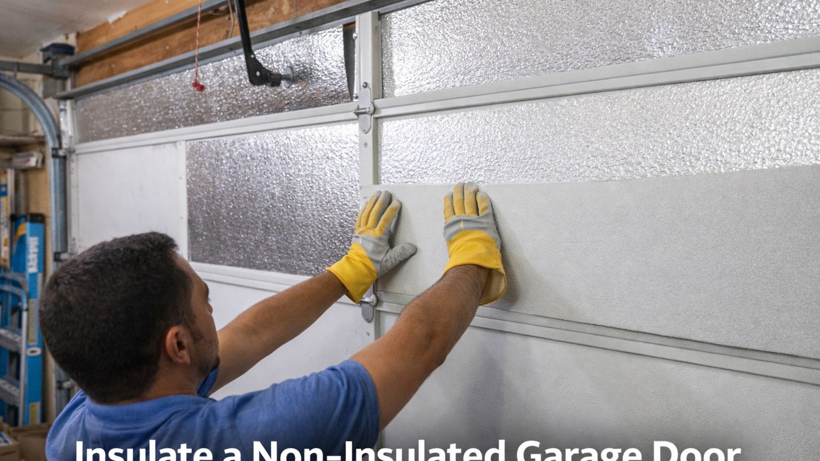 Can You Insulate a Non-Insulated Garage Door? Yes. Here’s How to Do It Right