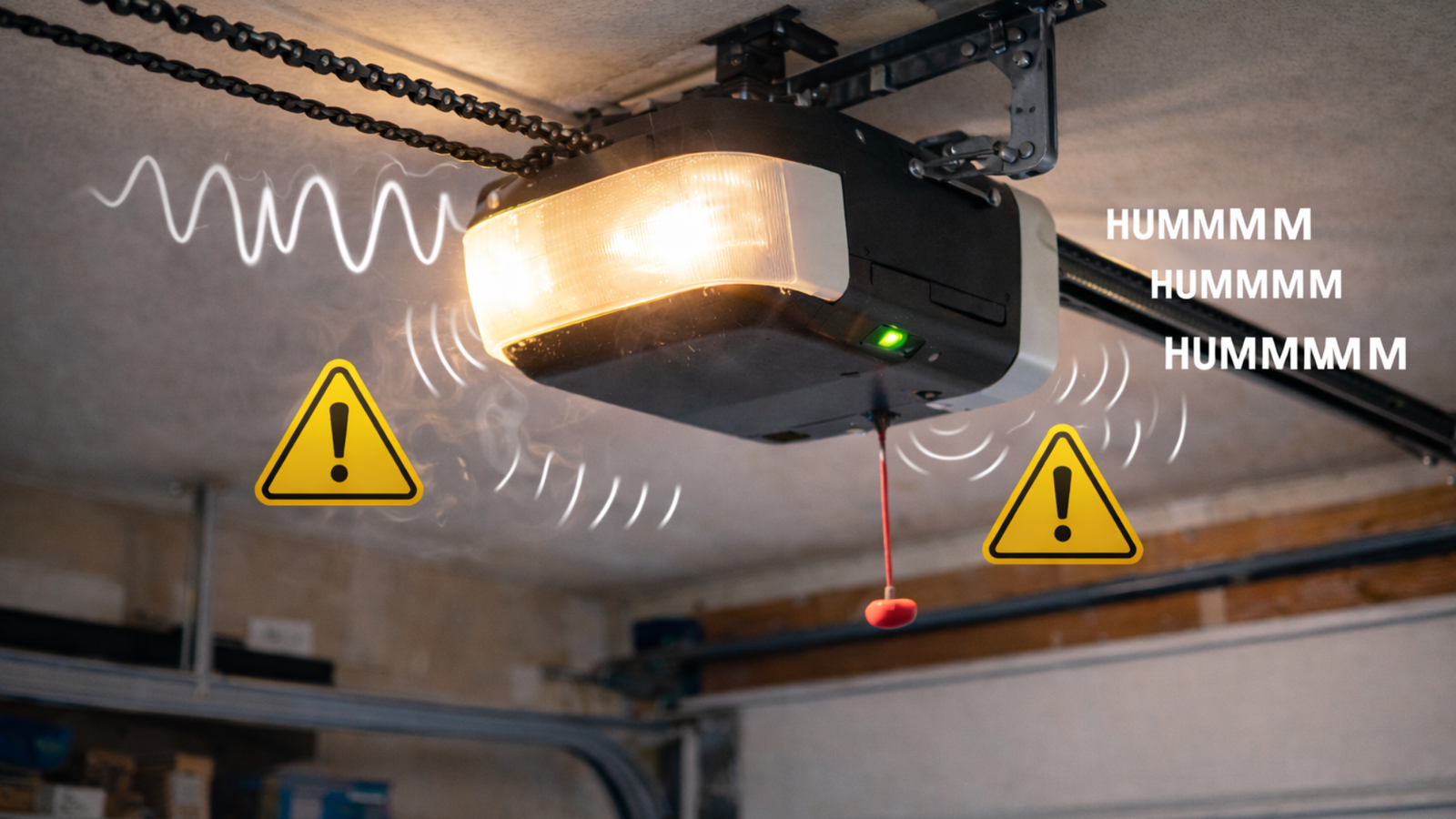 Garage Door Opener Hums But Chain Doesn't Move? Fix It Fast With This Guide