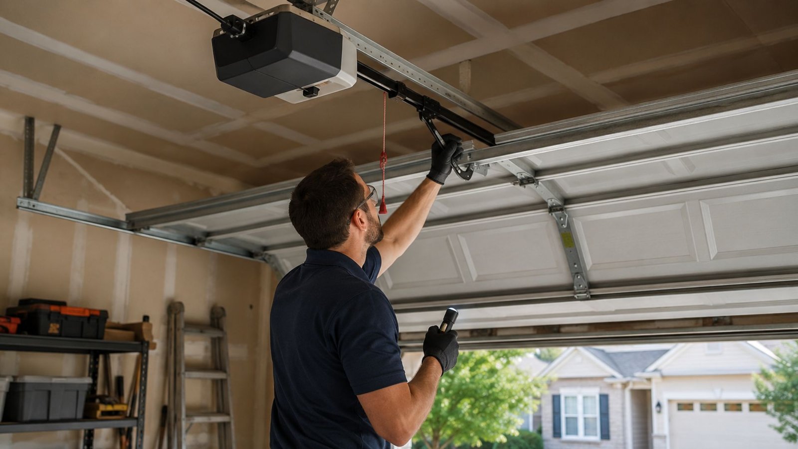 My Garage Door Won't Open But The Motor Runs - Here's What To Check First