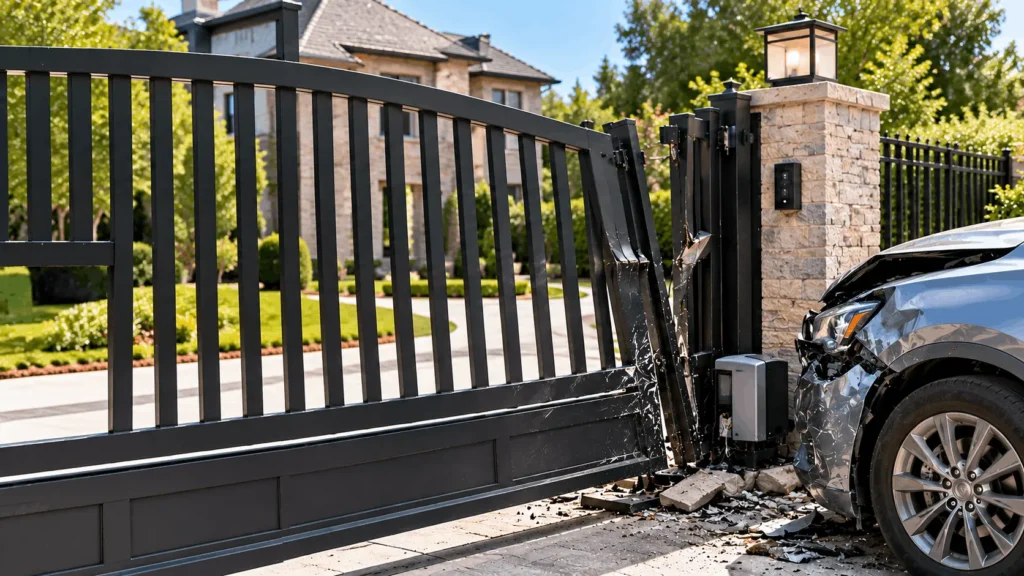 What Should You Do After a Car Damages Your Gate